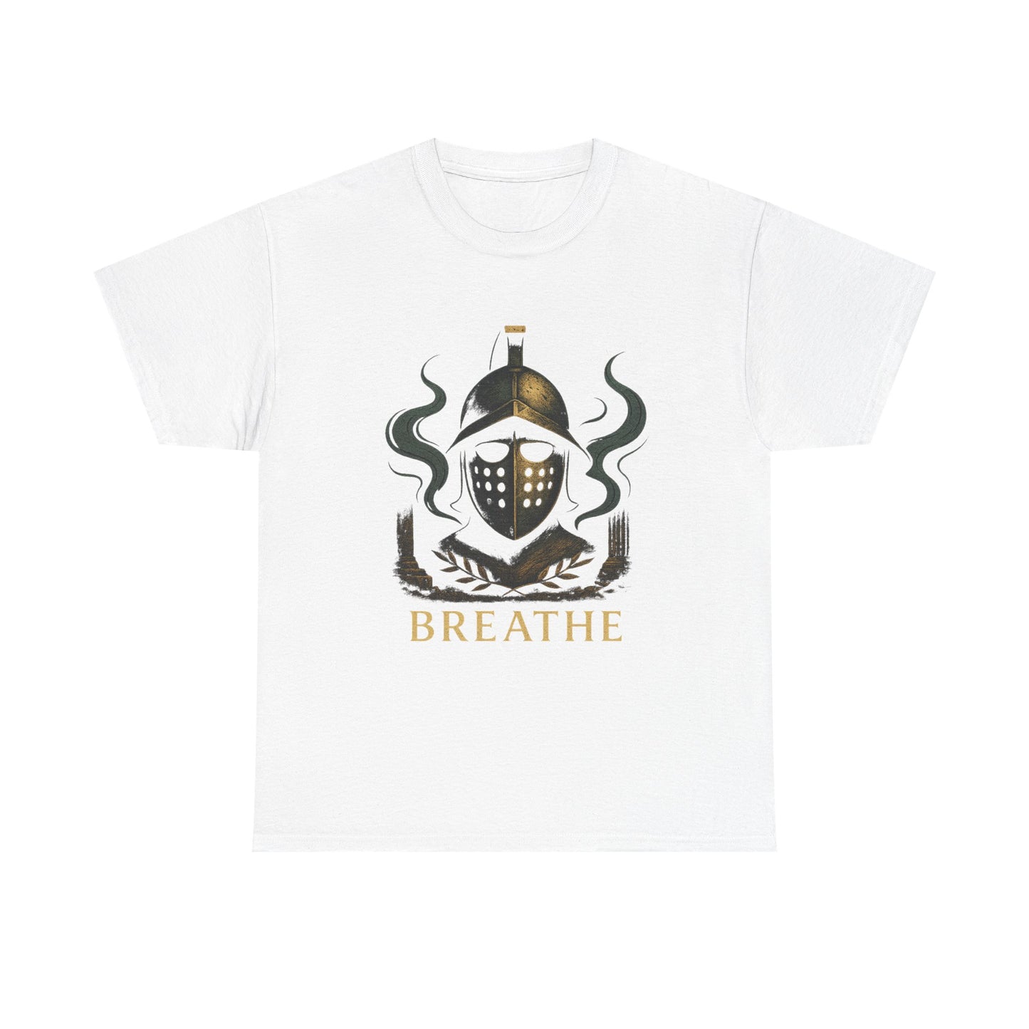 Firebrand Blade T-Shirt – Flaming Sword Graphic Tee – Symbolic Warrior Shirt for Men & Women – Tactical Minimalist Design