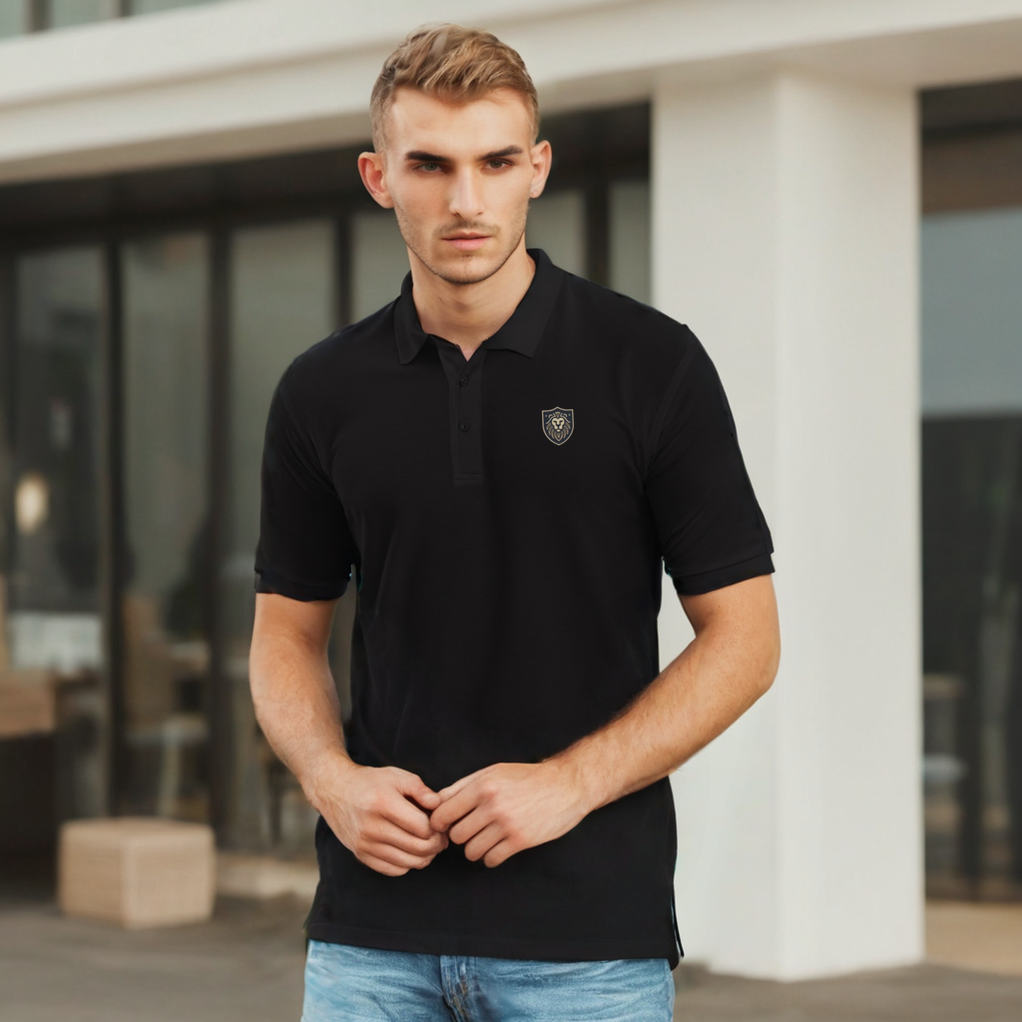 Barbarian's Roar Premium Polo - Men's Premium Polo