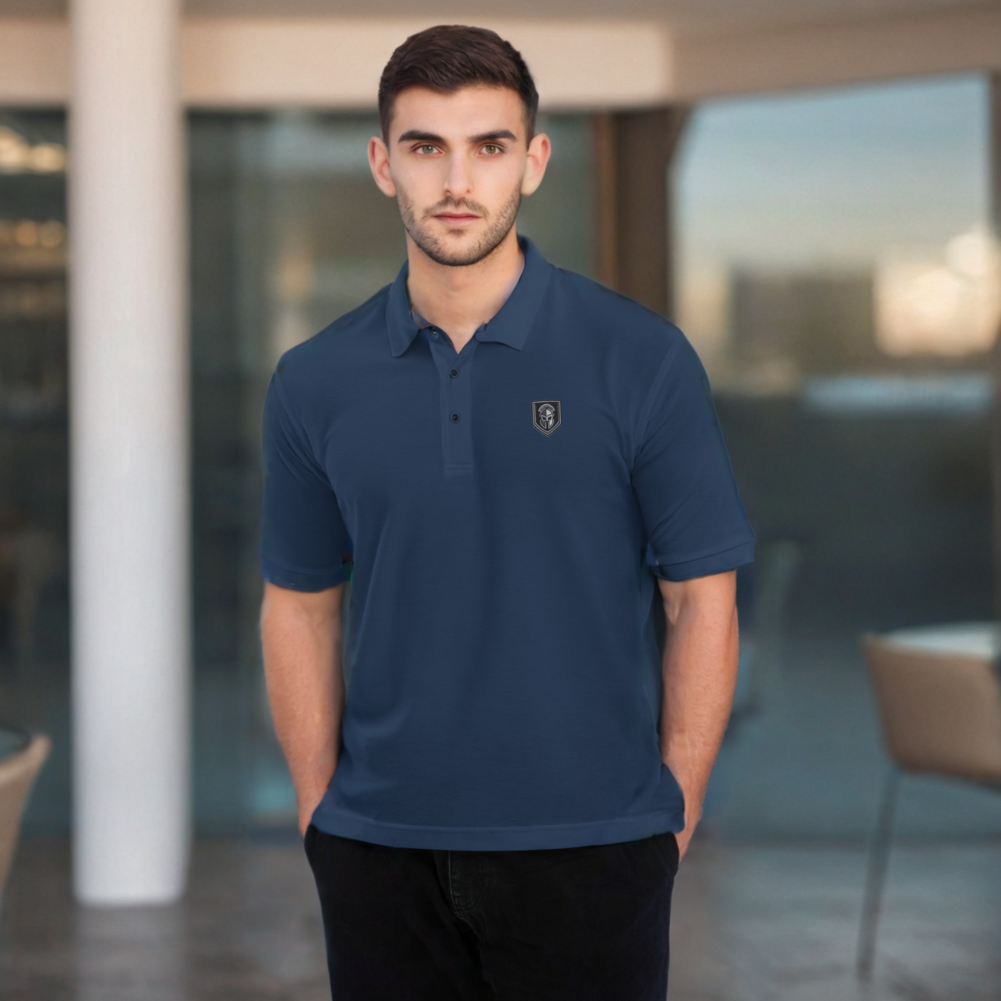 Centurion's Crest Premium Polo - Men's Premium Polo