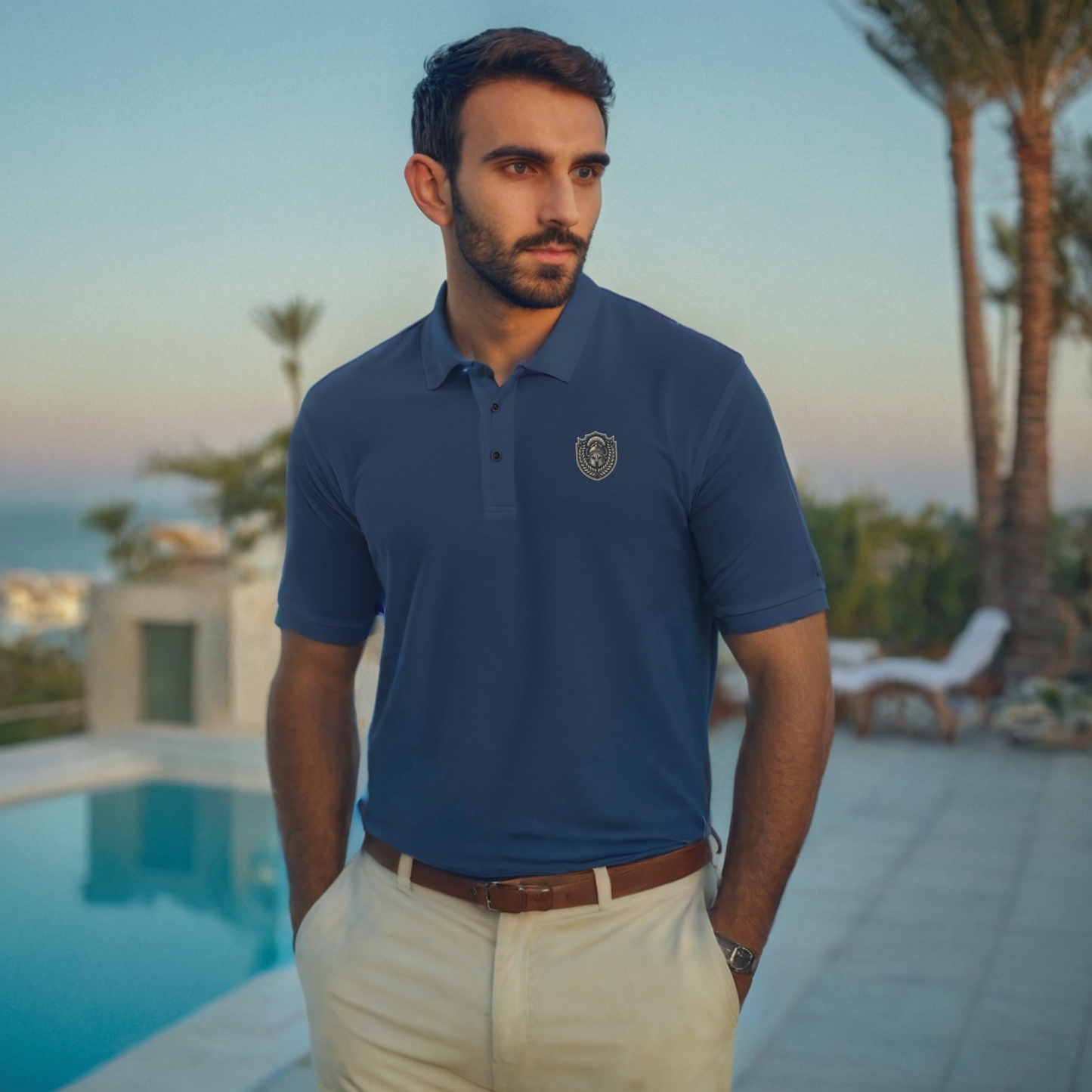 Champion's Laurel Premium Polo - Men's Premium Polo