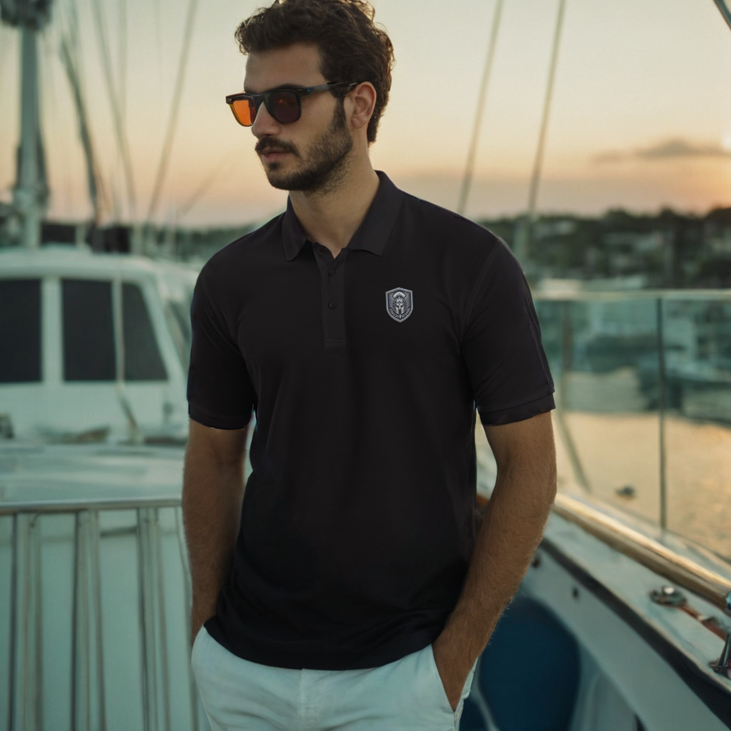 Gladiator's Gaze Premium Polo - Men's Premium Polo