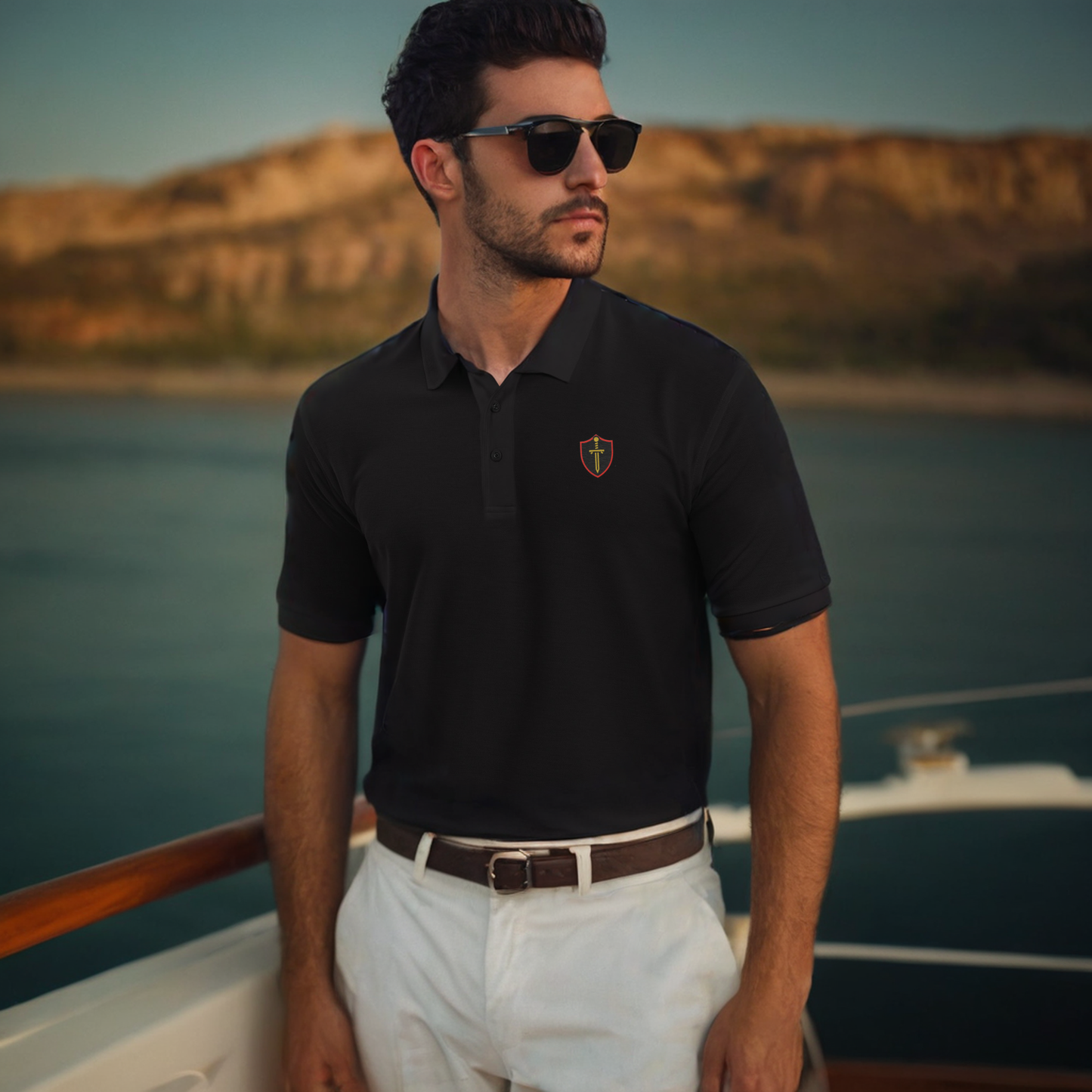 Gladiator's Glory Premium Polo - Men's Premium Polo