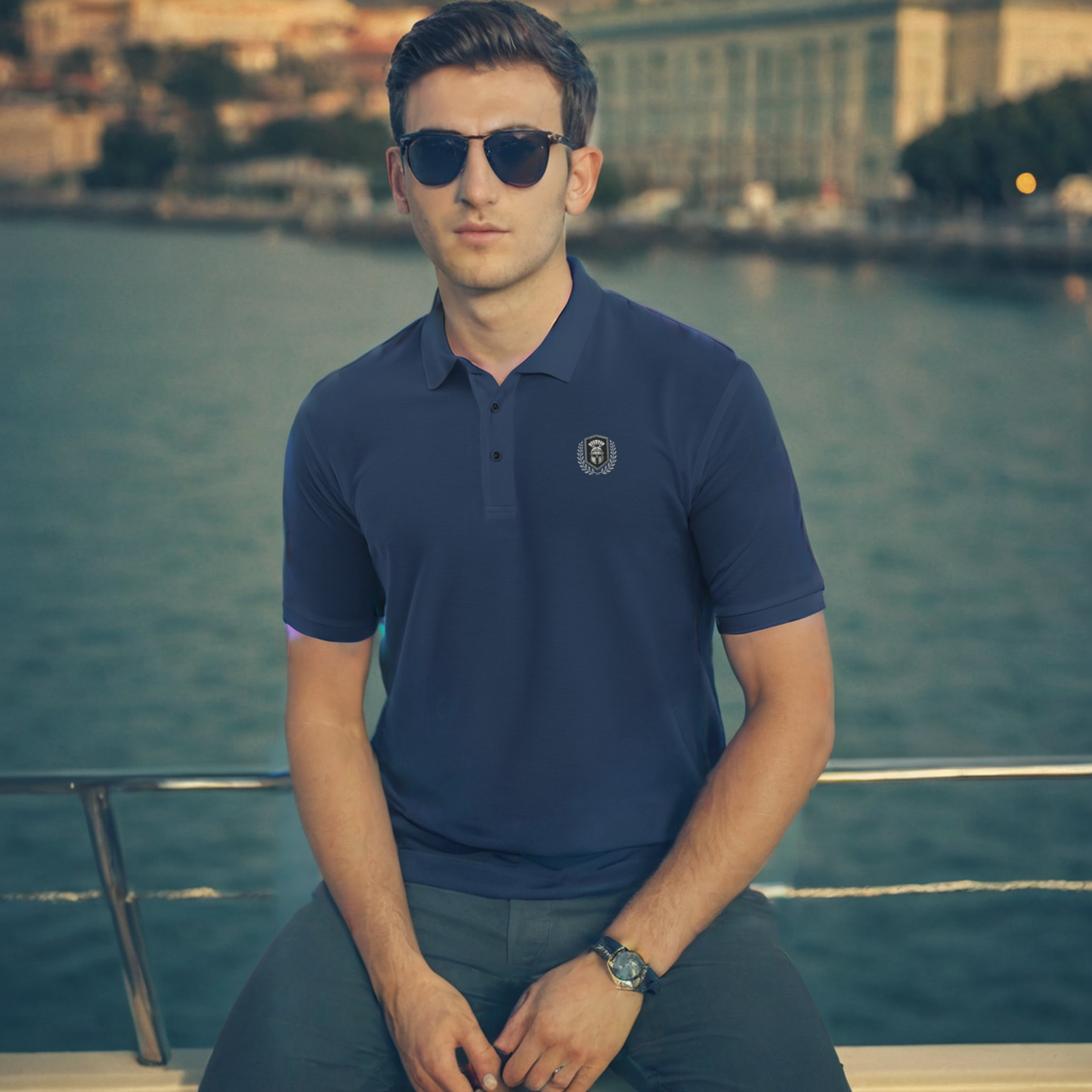 Imperator's Crest Premium Polo - Men's Premium Polo