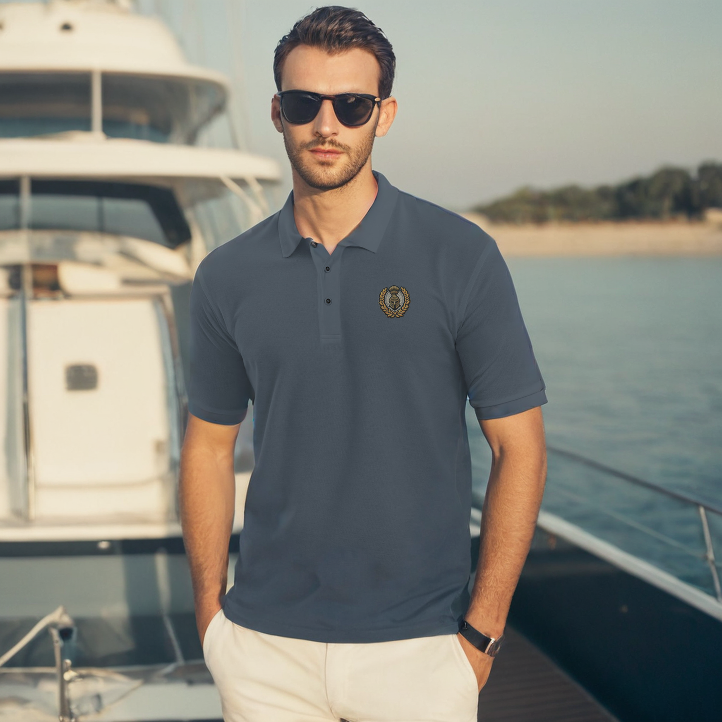 Laureate Helm Premium Polo - Men's Premium Polo