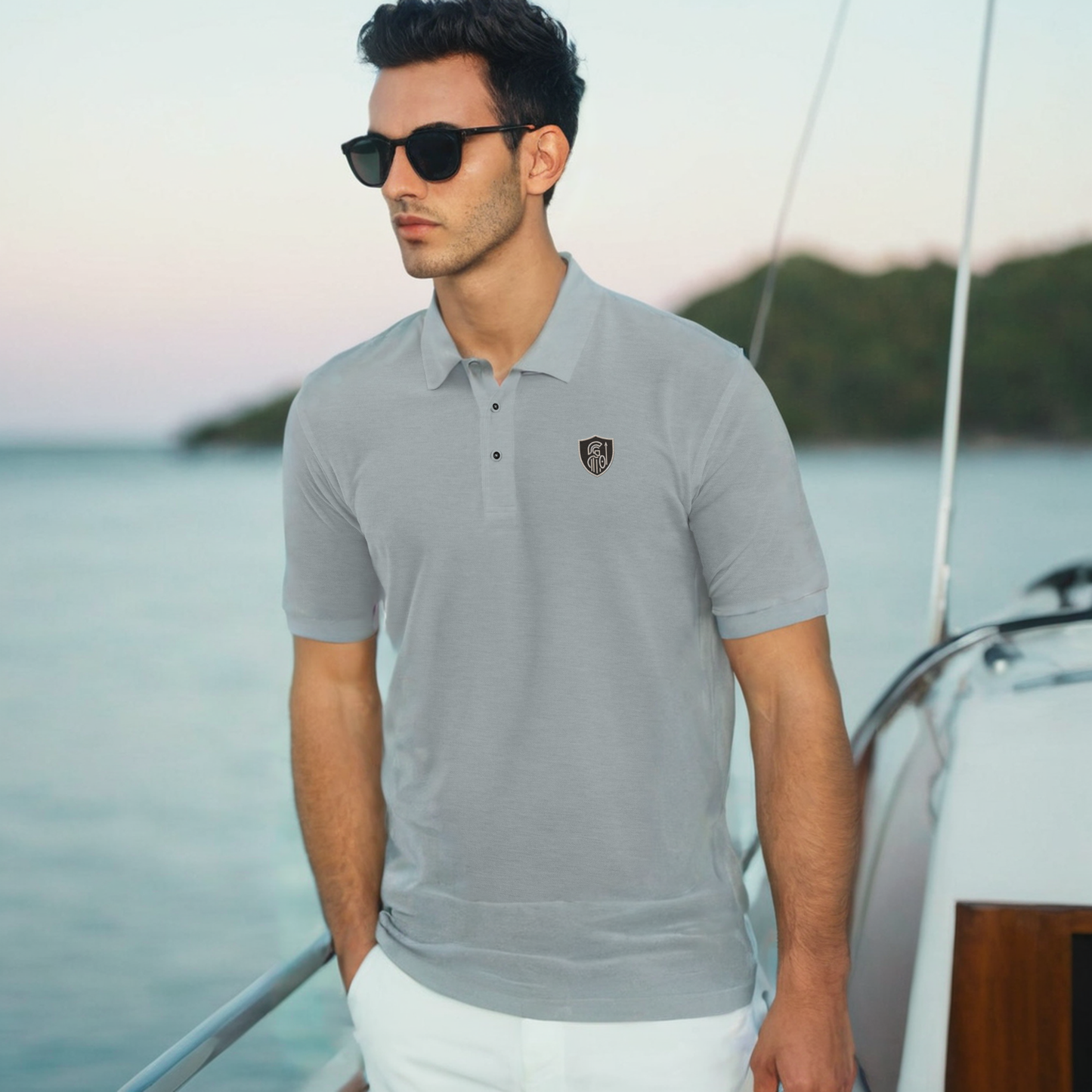 Tribune's Silhouette Premium Polo - Men's Premium Polo