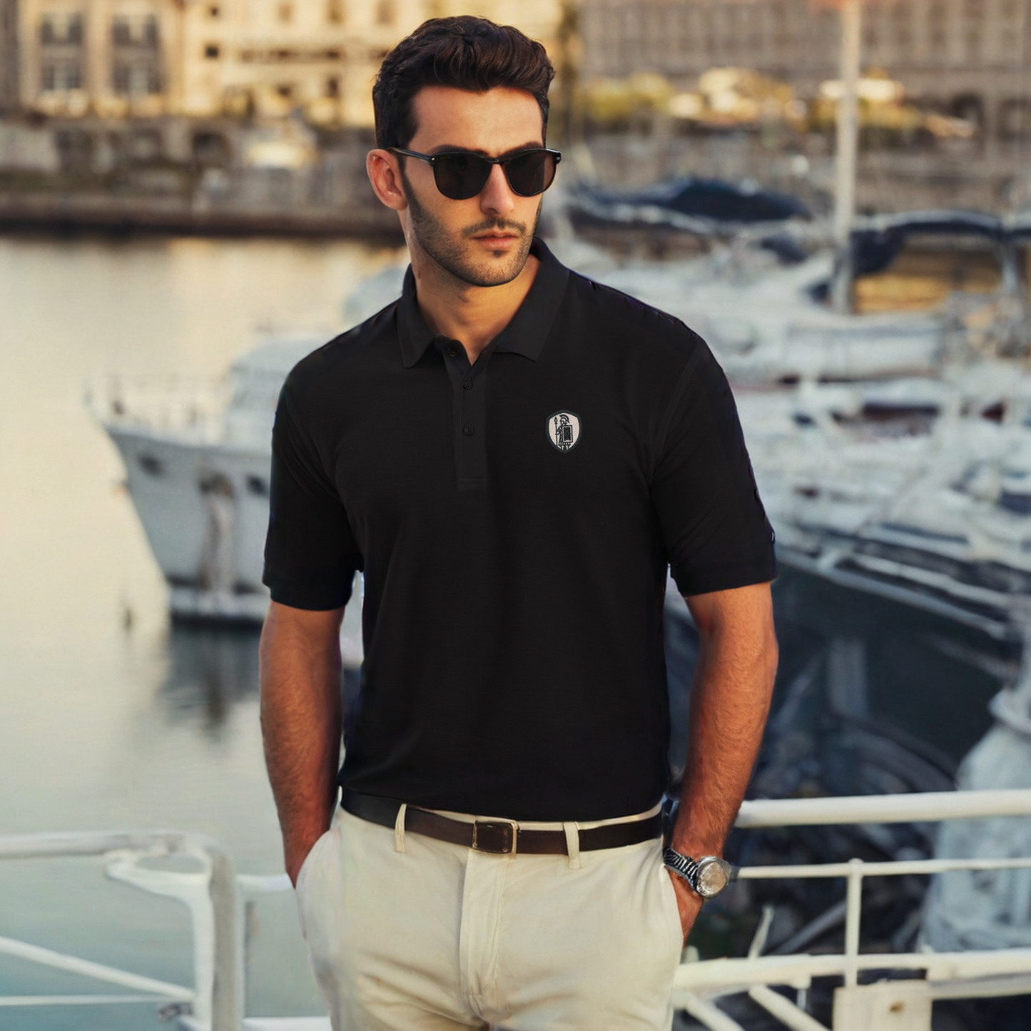 Warrior's Crest Premium Polo - Men's Premium Polo
