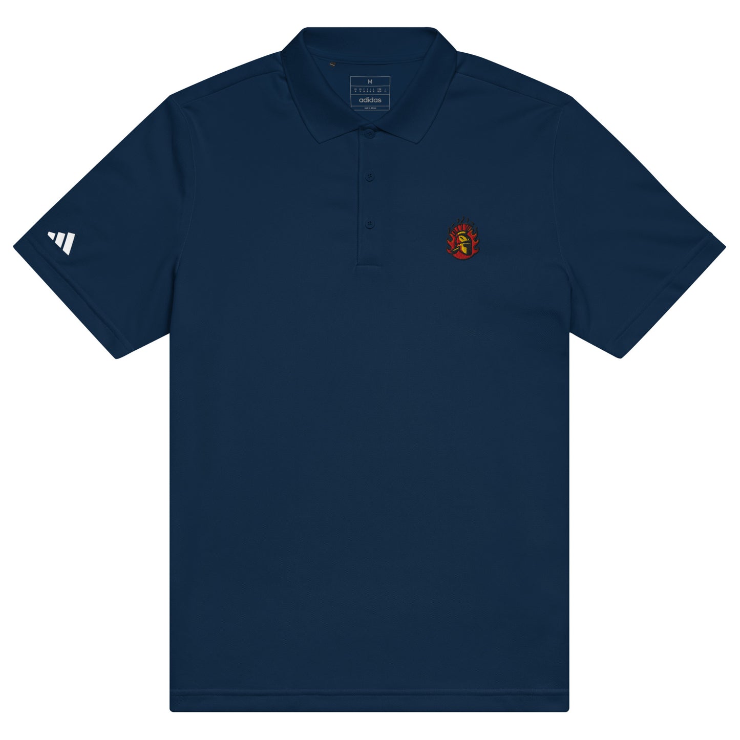 Helmed Flames - adidas sport polo