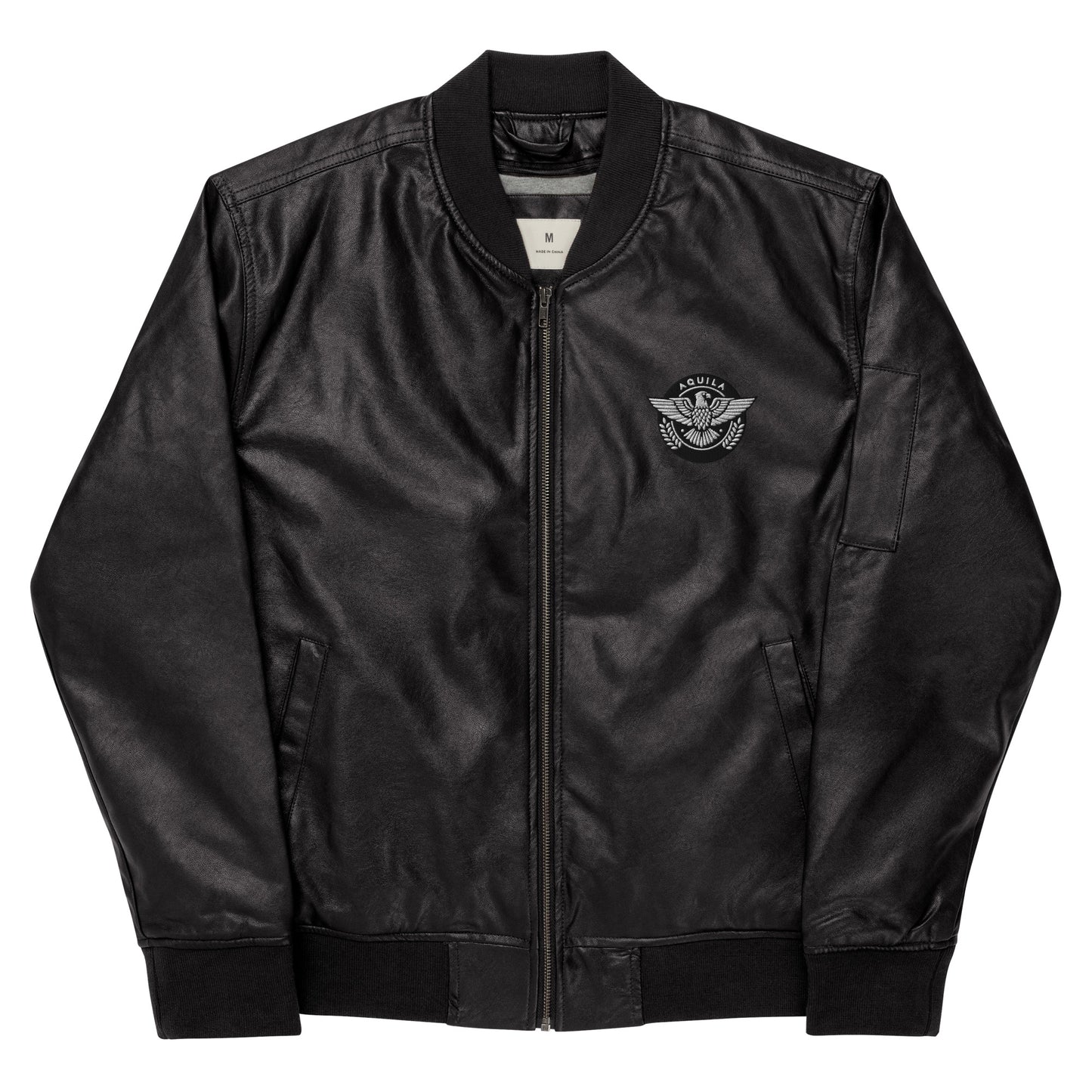 Victory Eagle Insignia - Aquila Bomber Collection - Leather Bomber Jacket