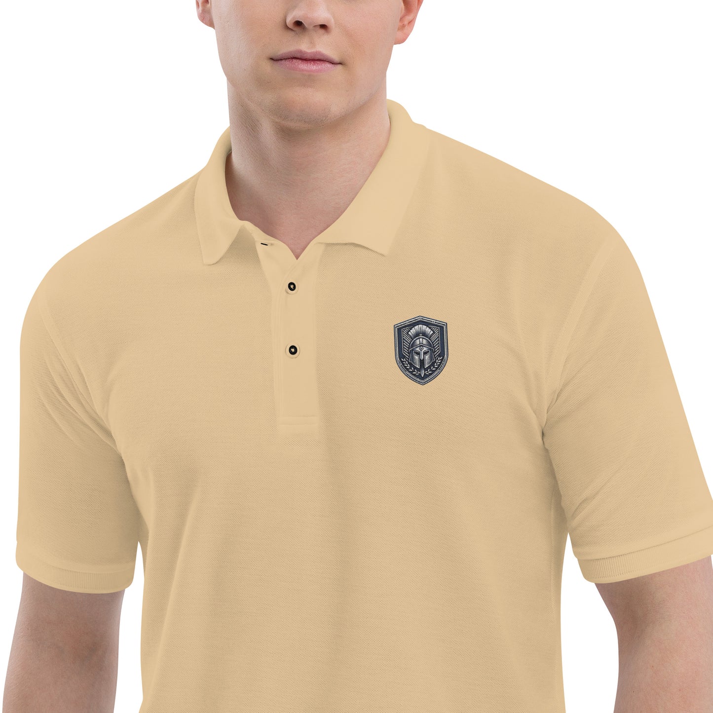 Gladiator's Gaze Premium Polo - Men's Premium Polo