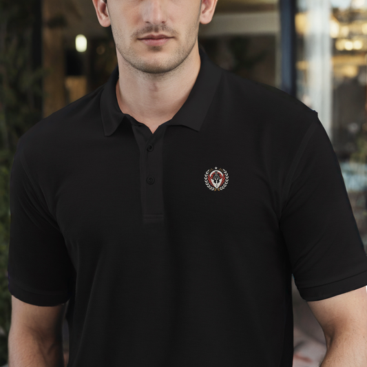 Centurion's Valor Embroidered Polo - Men's Premium Polo