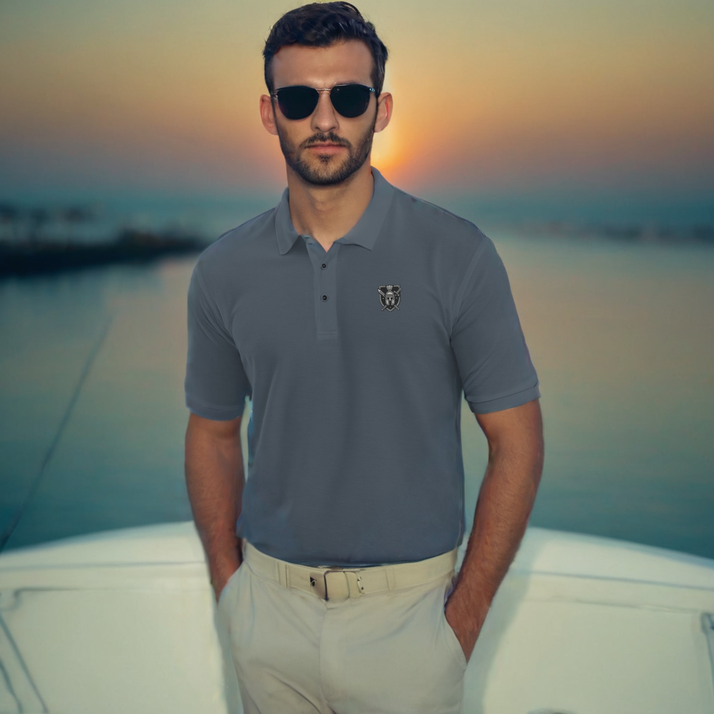 Guardian's Resolve Premium Polo - Men's Premium Polo