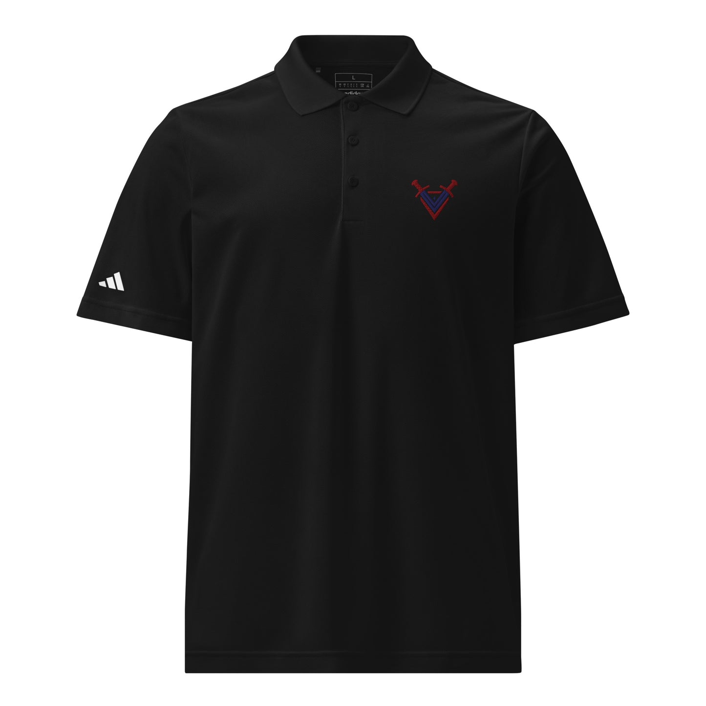 Swords and Star - adidas sport polo