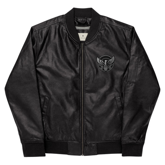 Imperial Eagle Insignia - Aquila Bomber Collection - Leather Bomber Jacket