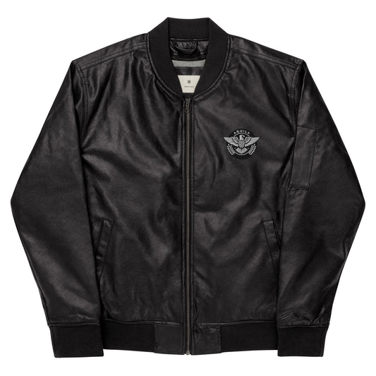 Victory Eagle Insignia - Aquila Bomber Collection - Leather Bomber Jacket