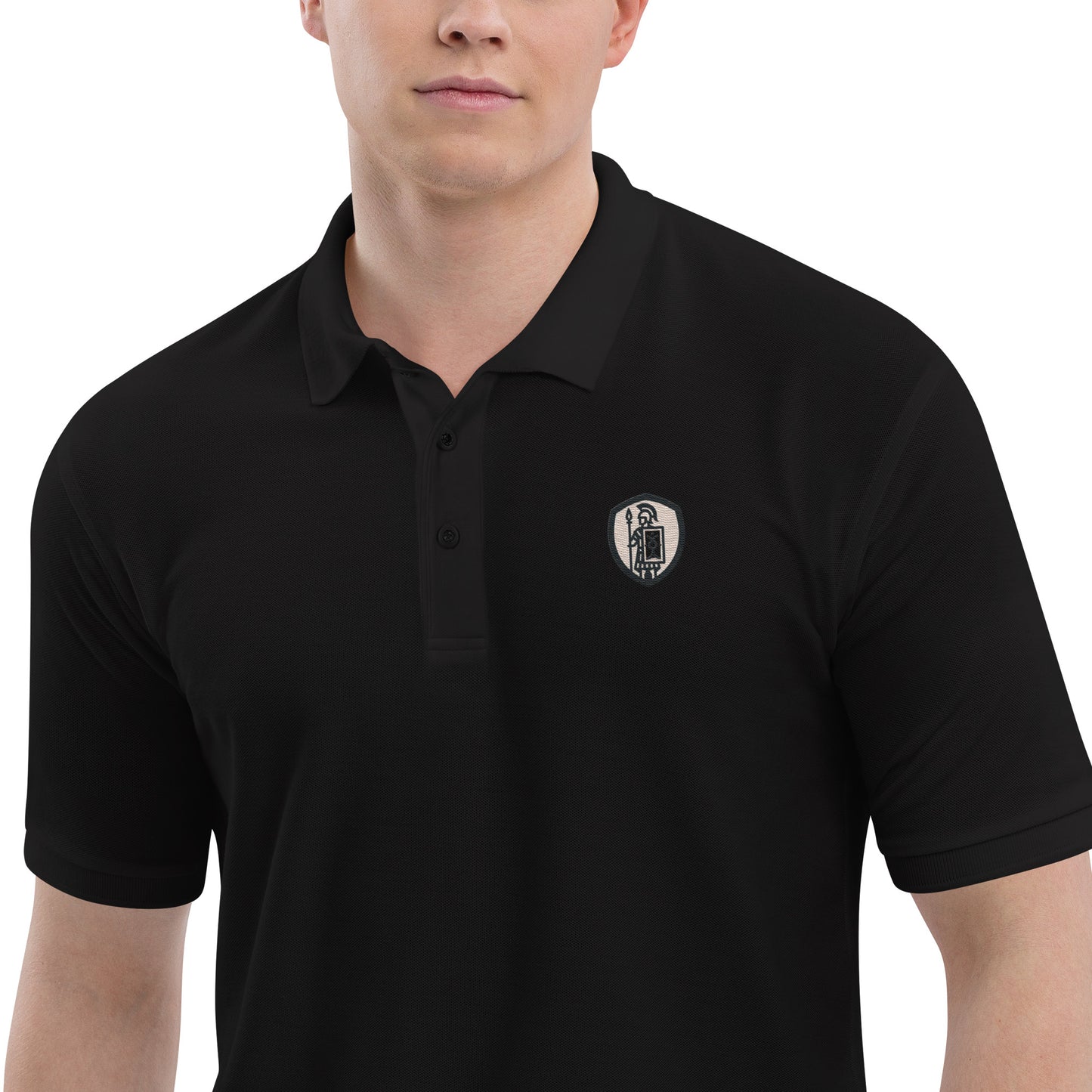 Warrior's Crest Premium Polo - Men's Premium Polo