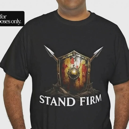 Stand Firm Red Shield T-Shirt